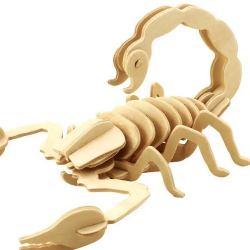 Hands Craft US, Inc. 3D Classic Wooden Puzzle Bundle Insects And Arachnids  NWT